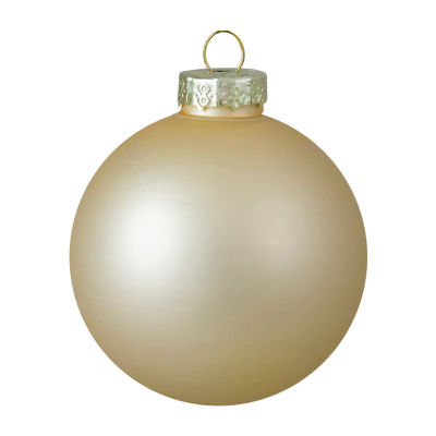 Northlight -Finish Glass Ball 9-pc. Christmas Ornament