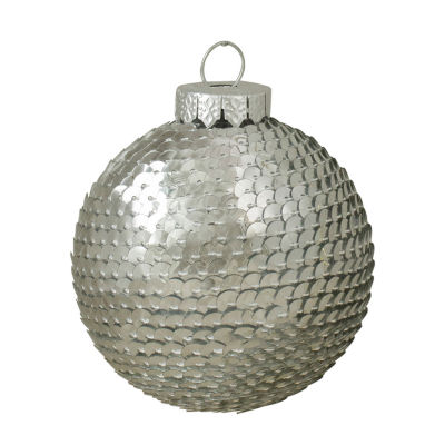 Northlight Silver Ball 4-pc. Christmas Ornament