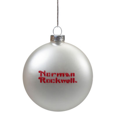 Northlight Norman Rockwell Disc 3-pc. Christmas Ornament