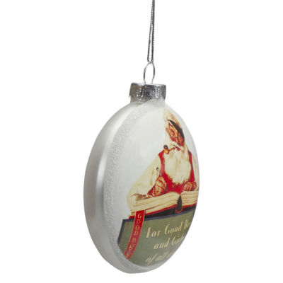 Northlight Norman Rockwell Disc 3-pc. Christmas Ornament