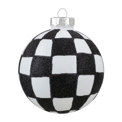 Northlight Textured Glass Ball 4-pc. Christmas Ornament