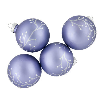 Northlight Ball With Branch Design 4-pc. Christmas Ornament