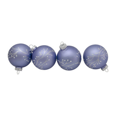 Northlight Ball With Branch Design 4-pc. Christmas Ornament