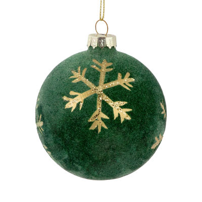 Northlight Ball With Snowflakes 4-pc. Christmas Ornament