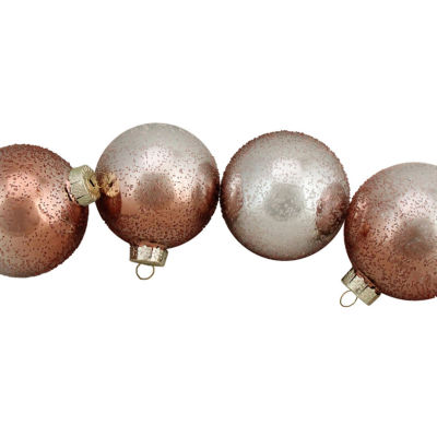 Northlight Hand Blown Ball 4-pc. Christmas Ornament