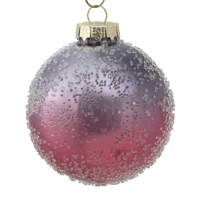 Northlight Hand Blown Textured Ball 4-pc. Christmas Ornament