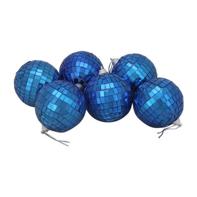 Northlight Blue Disco Ball 6-pc. Christmas Ornament