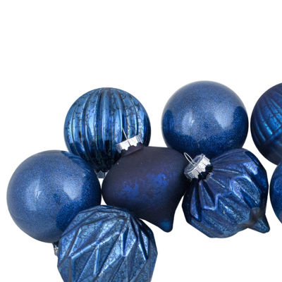 Northlight Finial And Glass Ball 12-pc. Christmas Ornament