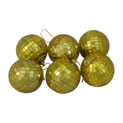 Northlight Glass Disco Ball 6-pc. Christmas Ornament