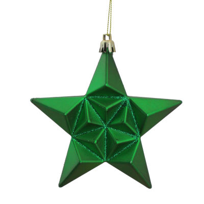 Northlight Glittered Star 12-pc. Christmas Ornament