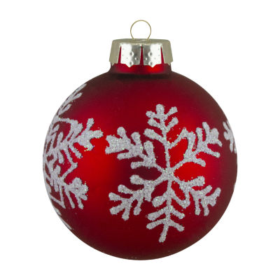 Northlight Red Glass 12-pc. Christmas Ornament