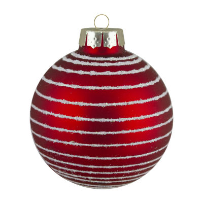 Northlight Red Glass 12-pc. Christmas Ornament