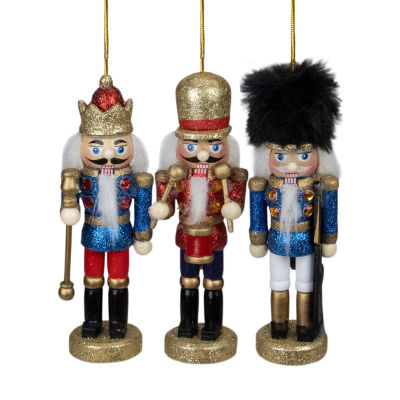 Northlight King Soldier And Drummer 3-pc. Christmas Ornament