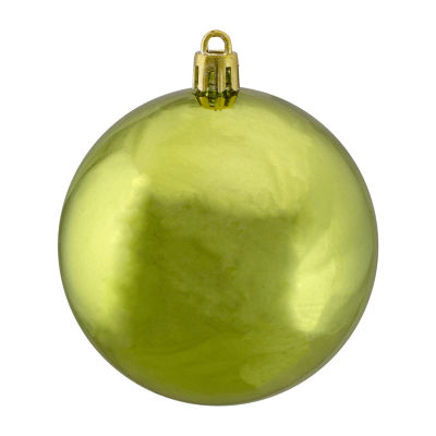 Northlight Kiwi Green Ball 32-pc. Christmas Ornament