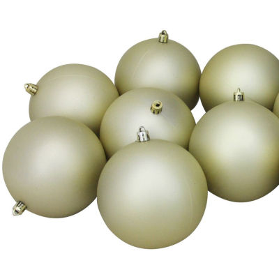 Northlight Gold Matte Ball 12-pc. Christmas Ornament