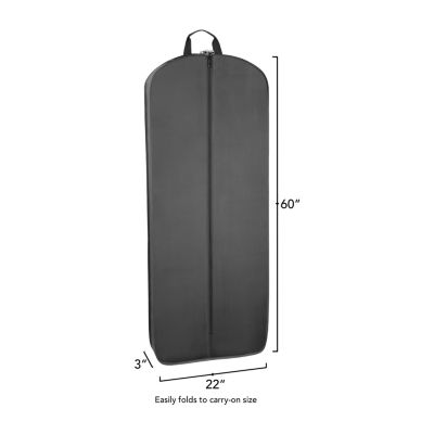 WallyBags 60" Premium Tri-Fold Travel Garment Bag With Pocket