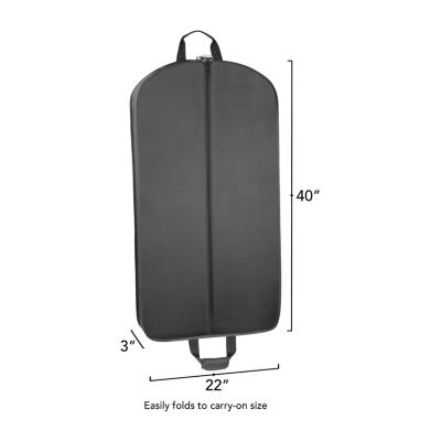 WallyBags 40" Deluxe Solids Travel Garment Bag