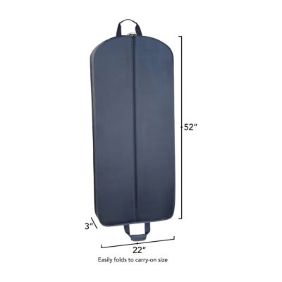 WallyBags 52" Deluxe Solids Travel Garment Bag