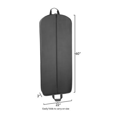 WallyBags 60" Deluxe Solids Travel Garment Bag