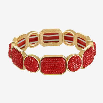 Mixit Gold Tone Womens Stretch Bracelet
