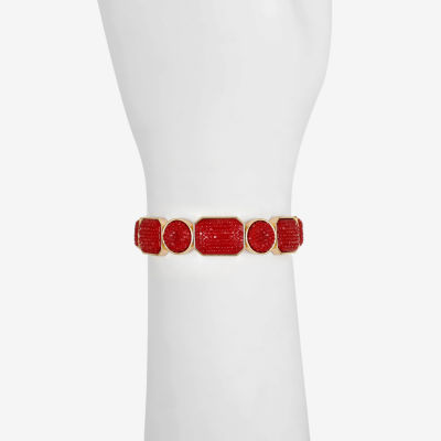 Mixit Gold Tone Womens Stretch Bracelet
