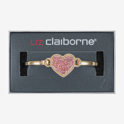Liz Claiborne Womens Glass Cuff Bracelet