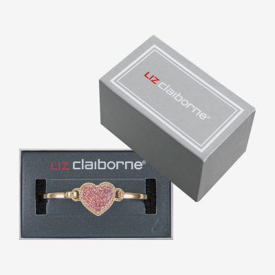 Liz Claiborne Womens Glass Cuff Bracelet
