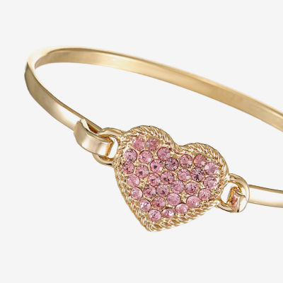 Liz Claiborne Womens Glass Cuff Bracelet