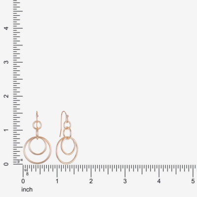 Liz Claiborne Orbital Drop Earrings