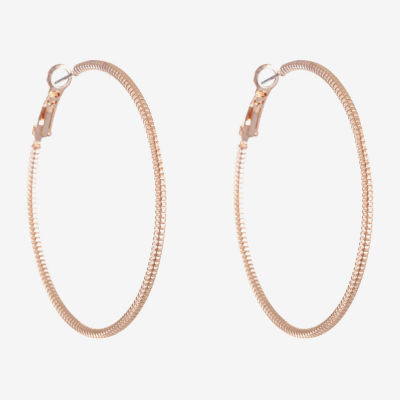 Liz Claiborne Large 50mm Hoop Earrings