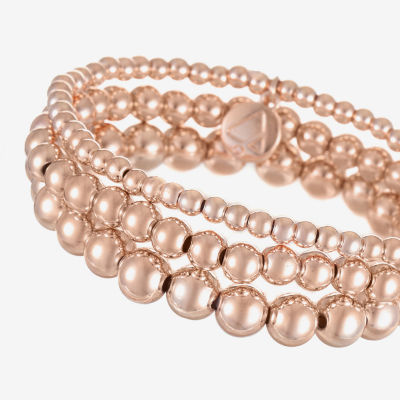 Liz Claiborne 3 Row Womens Stretch Bracelet