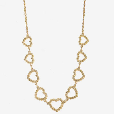Monet Jewelry Gold Tone Collar Necklace