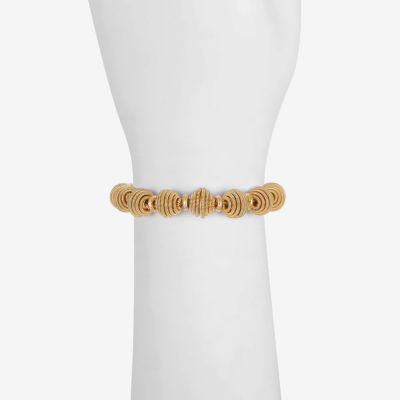 Monet Jewelry Womens Round Stretch Bracelet