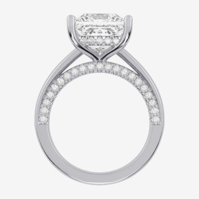 5 1/2 CT. T.W. Lab-Grown (G-H / Vs2-Si1) Diamond Princess-cut Solitaire Engagement Ring in 14K Gold