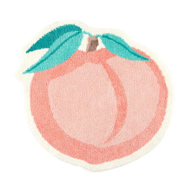 Town And Country Peach Bath Mat