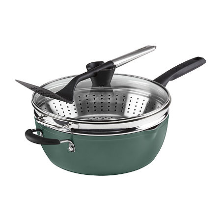 Cuisinart Preferred Ceramic 4-pc. Cookware Set, One Size, Green