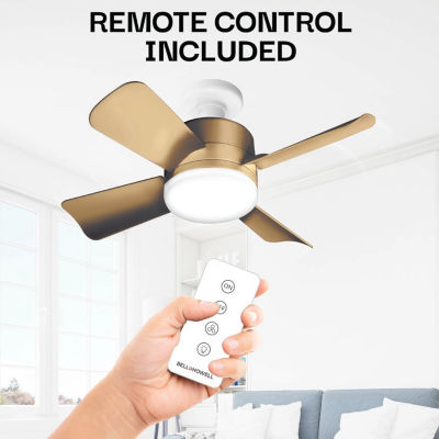 Bell + Howell Socket With Cool Lighting And Remote Control 1000 Lumens Ceiling Fan