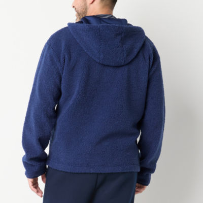 Xersion Sherpa Mens Long Sleeve Zipper Active Hoodie