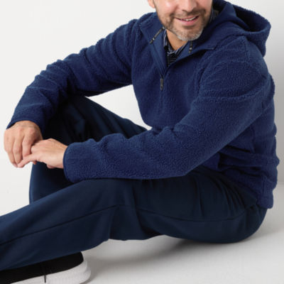 Xersion Sherpa Mens Long Sleeve Zipper Active Hoodie