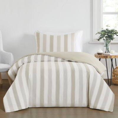 Truly Soft Aiden Stripe Midweight Comforter Set