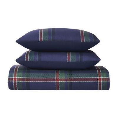 Truly Soft Bronson Plaid Midweight Comforter Set