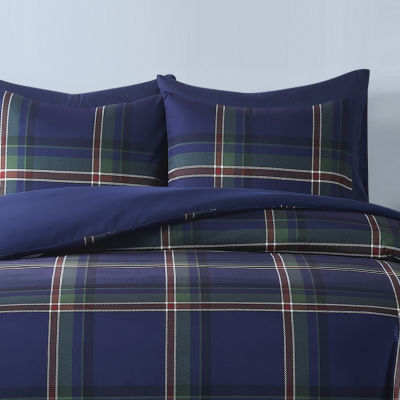 Truly Soft Bronson Plaid Midweight Comforter Set