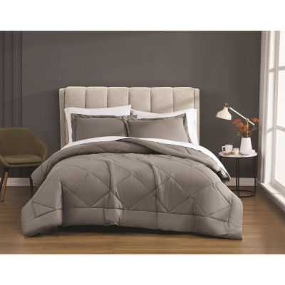 Cannon Solid Percale Midweight Comforter Set