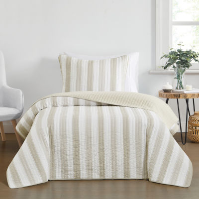 Truly Soft Aiden Stripe Quilt Set