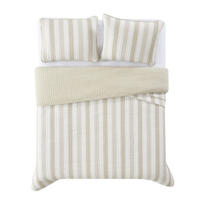 Truly Soft Aiden Stripe Quilt Set