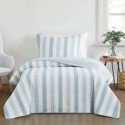 Truly Soft Aiden Stripe Quilt Set
