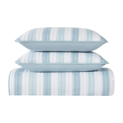 Truly Soft Aiden Stripe Quilt Set