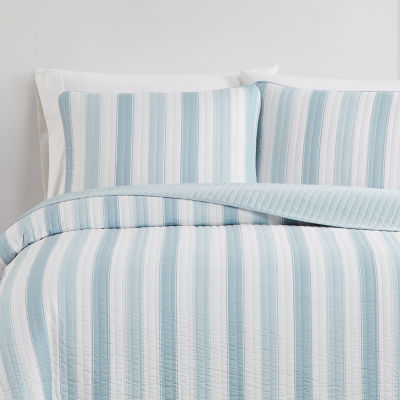 Truly Soft Aiden Stripe Quilt Set