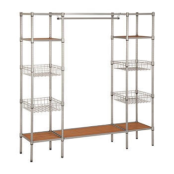 Honey-Can-Do 9-Shelf Shelving Unit, Color: Silver - JCPenney