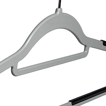 Honey-Can-Do Rubber Grip No-Slip Plastic Hangers 50pk White HNG-08943 -  Best Buy